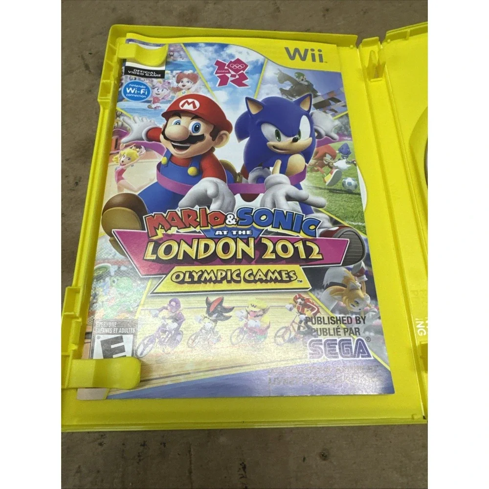 Mario & Sonic at the London 2012 Olympic Games (Nintendo Wii, 2011)  Tested NICE